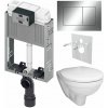 Tece Set modulu pro zazdění, EBS WC Boreal, sedátka a tlačítka, chrom 1 set