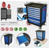 Brilliant Tools Dielenský vozík so 7 zásuvkami, prázdny BT152900
