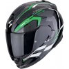 Moto přilba SCORPION EXO-491 KRIPTA černo/zeleno/bílá - Velikosti S