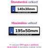 mamido Vlastná ŠPZ s nápisom na elektrické autíčko