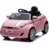 Chipolino Fiat 500 elektrické autíčko růžová