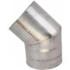Koleno Ø200 / 45°/ 1 mm, pevné, žiaruvzdorná nerez