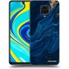 Picasee silikónový prehľadný obal pre Xiaomi Redmi Note 9 Pro - Blue