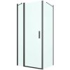 Súprava sprchové dvere Oltens Verdal 21204300, stena sprchovacieho kúta Oltens Hallan 22100300