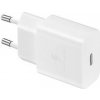 Samsung cestovná nabíjačka EP-T1510EWE, PD, 15W, USB-C, biela (bulk)