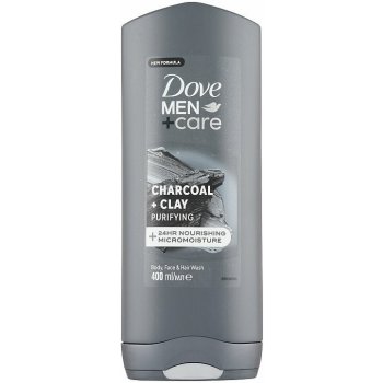 Dove Men+ Care Charcoal Clay sprchový gél 400 ml