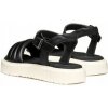 Geox detské sandále z ekologickej kože, čierne veľkosť 37
