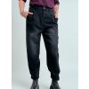 Voga Móda džínsy YAN Čierna
