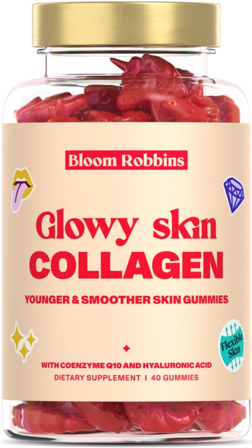 Bloom Robbins Glowy Skin Collagen jednorožci 40 ks