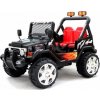 Lean Cars Elektrické autíčko Jeep S618 nelakované 2x45W 12V7Ah čierna