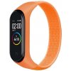 Xiaomi Mi Band 3/4 nylonový náhradný náramok na suchý zips Farba: Oranžová MBSCZ-NL025