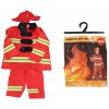 Set karnevalový hasič M 110 - 120 cm