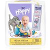 Bella Baby Happy SIze L jednorazové prebaľovacie podložky 60x60 cm 10 ks