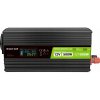 Green Cell INVGC12P500LCD 12V/230V, 500W/1000W - čistá sinusoida s LCD displejem