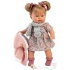 Llorens 42284 ALEXANDRA realistická so zvukmi a mäkkým látkovým telom 42 cm