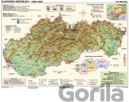 Slovenská republika - naša vlasť - A3 karta