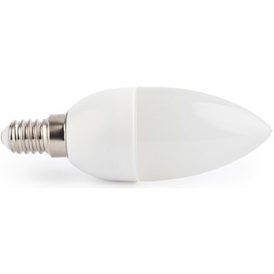 LEDtechnics LED žiarovka E14 biela studená 4W C37