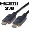 PremiumCord HDMI 2.0 High Speed + Ethernet kabel, zlacené konektory, 5m (kphdm2-5)