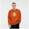 SANTA CRUZ mikina - Daylight Dot Front Crew Copper (COPPER) veľkosť: S