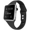 Remienok silikónový Apple Watch 6/ 5 / 4 / 3 / 2 /1 čierna farba 42mm/44mm