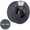 C-TECH Tisková struna (filament) PREMIUM LINE, ASA, čedičová šedá, RAL7012, 1,75mm, 1kg