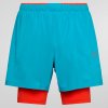 La Sportiva Trail Bite short kraťasy tropic blue/cherry tomato