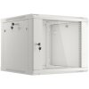 LANBERG RACKOVÁ SKRIŇA 19'' PRO MONTÁŽ NA STENU 9U/600X600 (FLAT PACK) V2 ŠEDÁ WF01-6609-10S