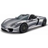 Bburago Plus Porsche 918 Spyder stříbrná BB18-21076 1:24