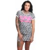 Yakuza dámske šaty PNX Urban GKB 24111 white/grey Farba: biela, Veľkosti dámske: XL