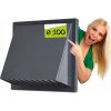 Airroxy PVSc 100 170 x 170 mm grafit čierna