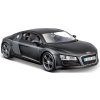 Maisto - Audi R8, matné čierne, 1:24