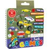 Magnetická zábava v plechovke Floss & Rock Autá