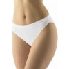 GINA Dámske bezšvové nohavičky s úzkym bokom Eco Bamboo | 00037P - biela, L/XL