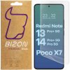 Hydrogélová fólia Bizon pre Redmi Note 13 Pro+/14 Pro/14 Pro+ 5G/Poco X7, 2 ks