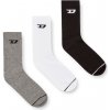PONOŽKY 3-PACK DIESEL SKM-D-TENNIS-CREW-17,5 SOCKS MULTICOLOR