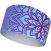 Športová elastická čelenka Runto, MANDALA Svetlomodrá,Fialová, UNI