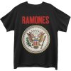 Ramones - Full Colour Seal (Black) (tričko) X-Large
