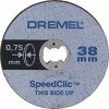 Dremel EZ SpeedClic tenké rezacie kotúče na kovy 5 ks SC409