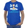 Fajntričko Kids Detské tričko ŽIRAFA - Budem veľký braček, Farba kráľovská modrá, Strih/ Variant UNISEX
