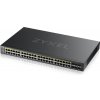 ZYXEL GS2220-50HP, 48port Gb L2 Switch, 1 GbE Uplink, PoE GS2220-50HP-EU0101F