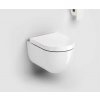 Clou Hammock wc misa s pomaly sa sklápajúcim sedadlom závesné bez oplachovacieho kruhu biela lesklá CL/04.01080