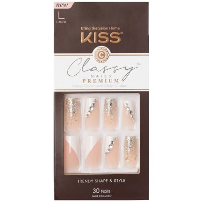 KISS Gélové nechty Classy Nails Premium Gorgeous 30 ks