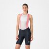 CASTELLI Cyklistické nohavice krátke s trakmi - GIRO PRIMA 2 DT - čierna L