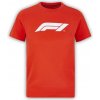 F1 tričko LOGO Puma detské red - 128