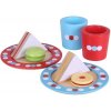 Bigjigs Toys set svačinka s puntíky