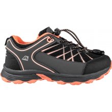 Alpine Pro detská outdoorová obuv CAMPO čierna lososová