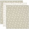 Jollein Plienky 3 ks 70x70 cm Twig Olive Green