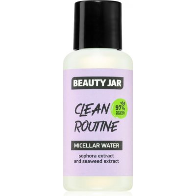 Beauty Jar Clean Routine čistiaca a odličovacia micelárna voda 80 ml