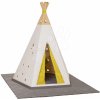 Stan prírodný Indoor&Outdoor Teepee Evolutive Smoby nastaviteľný s podlahou od 24 mes