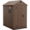 KETER Domček záhradný DARWIN 4 × 6, hnedý 205 × 126 × 185 cm